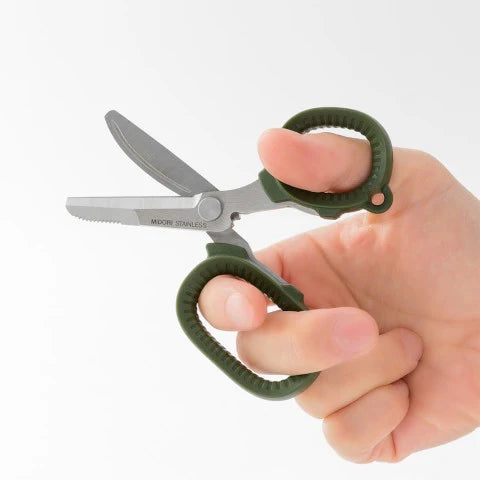 Midori PORTABLE MULTI-SCISSORS KHAKI