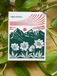 'Happy Birthday!' greeting card
