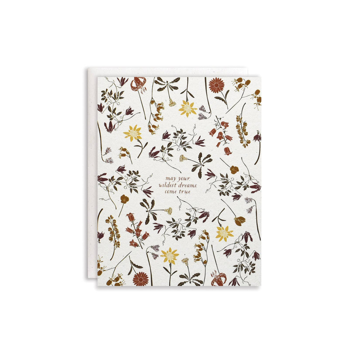 Wildest Dreams / Wildflowers of the Alps Card