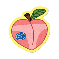 100% Juicy by Apply - Die-Cut Sticker