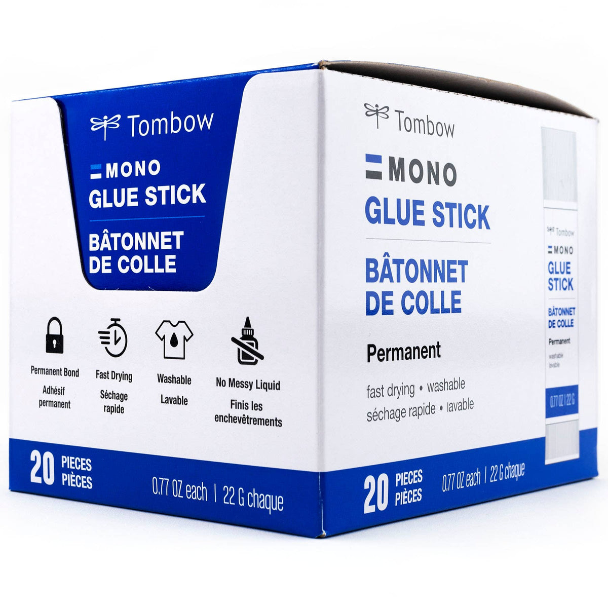 MONO Glue Stick, Medium, 20-Piece Display Box