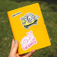 Skater Snail by Apply - Die-Cut Sticker (summer, skateboard)