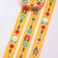 Washi Tape - Bear, Rabbit, and Blue Bird