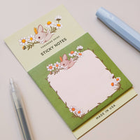 Sticky Notes- Jackalope's Garden (Green)