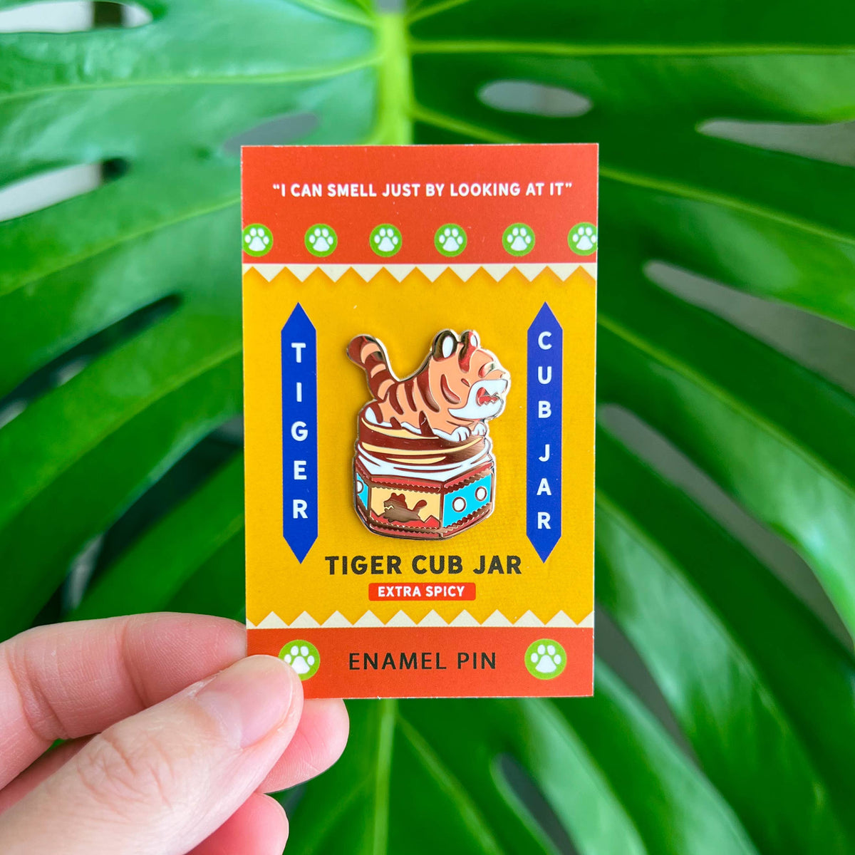 Enamel Pin - Tiger Cub Jar