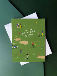 Golf Dad - Golf Pun Father's Day Greeting Card