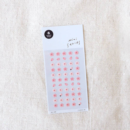 Suatelier Design Flower.01 Sticker Sheet