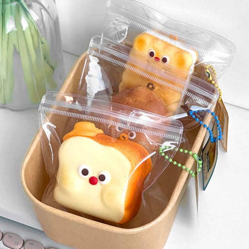 Viral Korean Snack Squishy Keychain – Random Blind Box