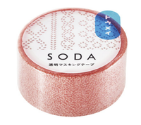 SODA transparent Masking Tape