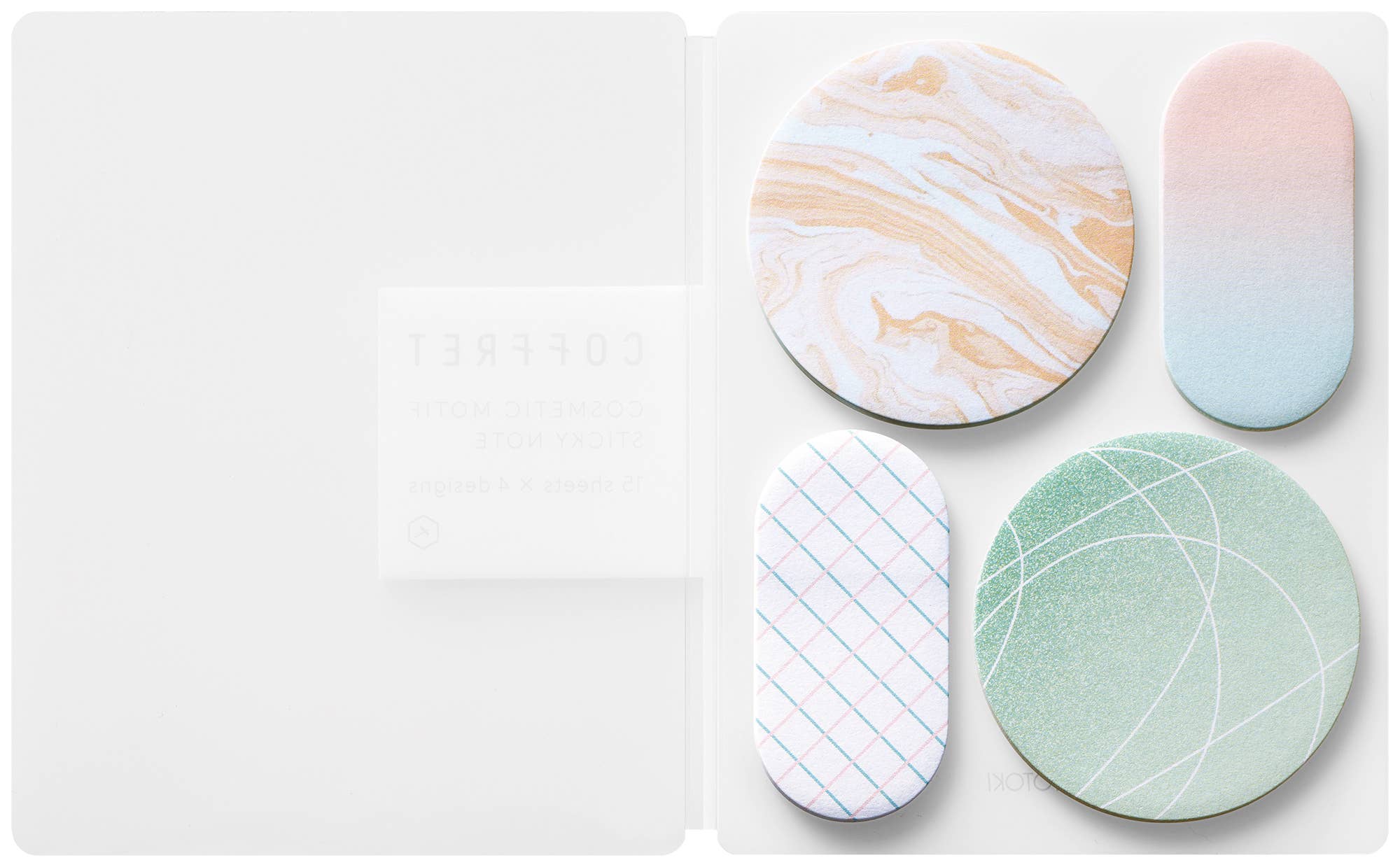 "COFFRET" STICKY NOTE