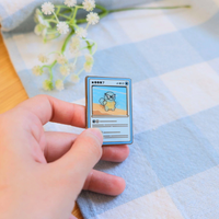 Ditto Poke Card Lenticular Pin
