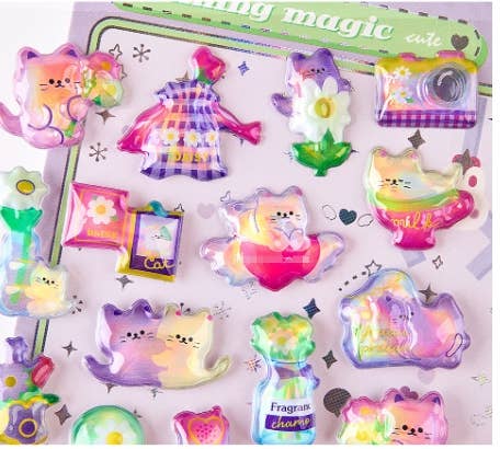 Aurora Bonbon Sparkling Stickers Shining Magic