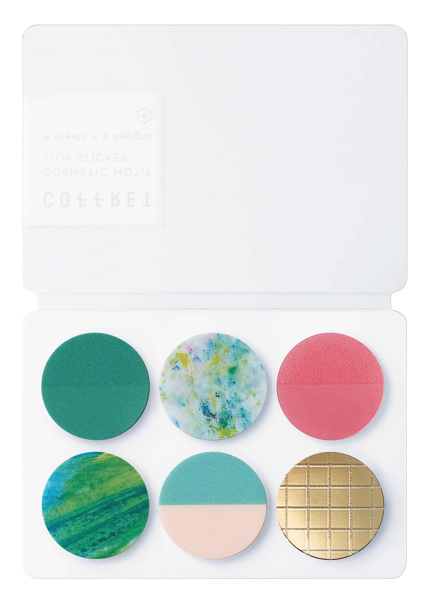 "COFFRET" CIRCLE Decoration Sticker