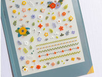 Suatelier Design "Flowery" Sticker Sheet