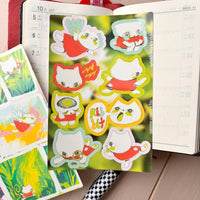 Toad the Kitty Boy Sticker Sheets