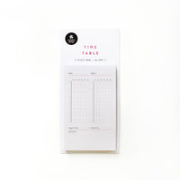 Time Table