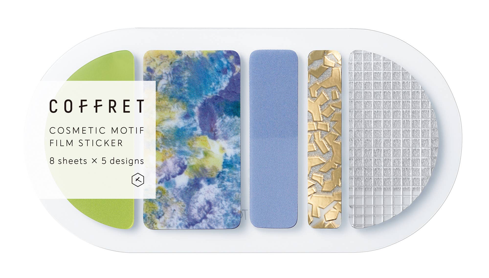 "COFFRET" ROUND Decoration Sticker