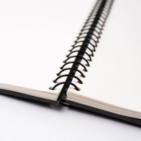 Blackwing A4 Spiral Notebook - Black