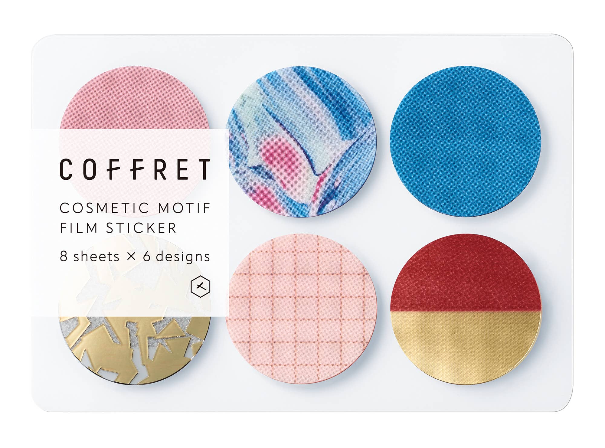 "COFFRET" CIRCLE Decoration Sticker