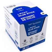 MONO Glue Stick, Small, 20-Piece Display Box