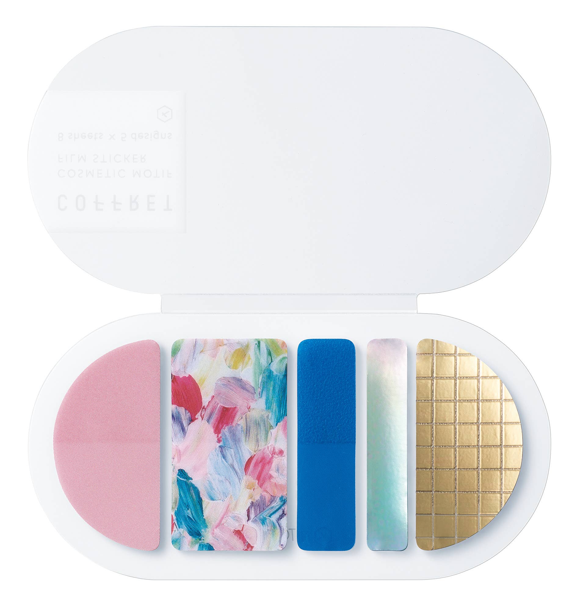 "COFFRET" ROUND Decoration Sticker