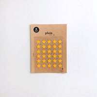 Suatelier Design Plain Deco Yellow Star Sticker Sheet
