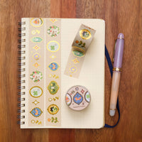 25mm Washi Tape (Foil) - Animal in Frames