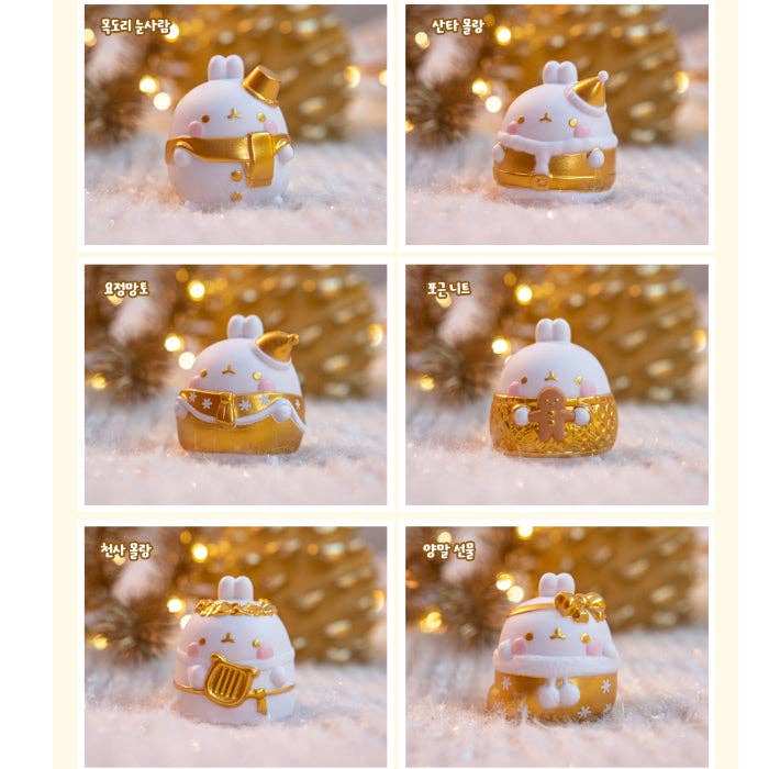 Molang Gold Holiday Lullaby Blind Box Special Edition