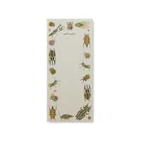 Small Wonders Notepad with Bugs + Insects / Recycled