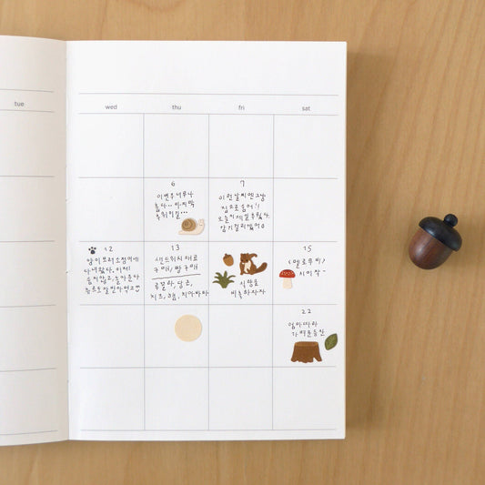 Suatelier Design "Little forest" Sticker Sheet