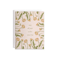 Birthday Dandelions Card
