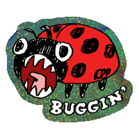 Buggin' by Apply - Die-Cut Sticker