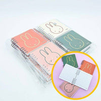 Miffy Double Twin-Ring Mini Notebook – 4 Colors