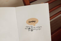 Suatelier Design Handwriting #2 Sticker Sheet