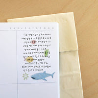 Suatelier Design "aqua aqua" sticker sheet