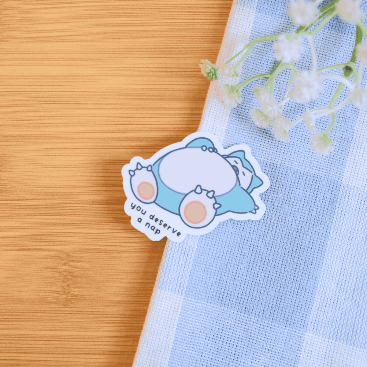 Poke Self-Care Stickers
