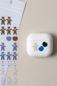 Aurora Apple Bear Sticker