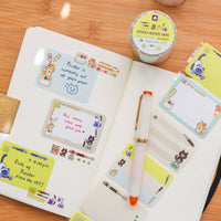 Paper Roll Labels  - Stationery Cats