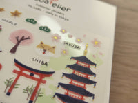 Suatelier Design "Daily in Tokyo" Sticker Sheet