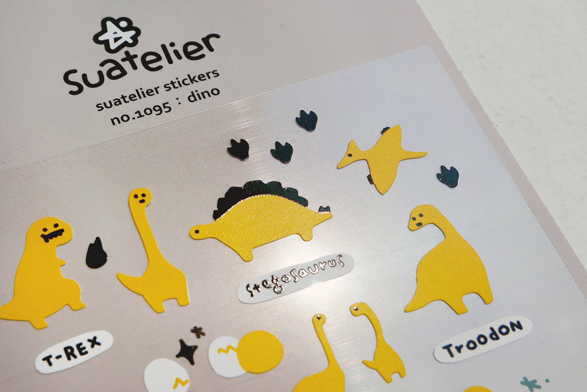 Suatelier Design Dino 1095 Sticker Sheet