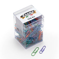 pastel coated color clips (assorted), 125 grams