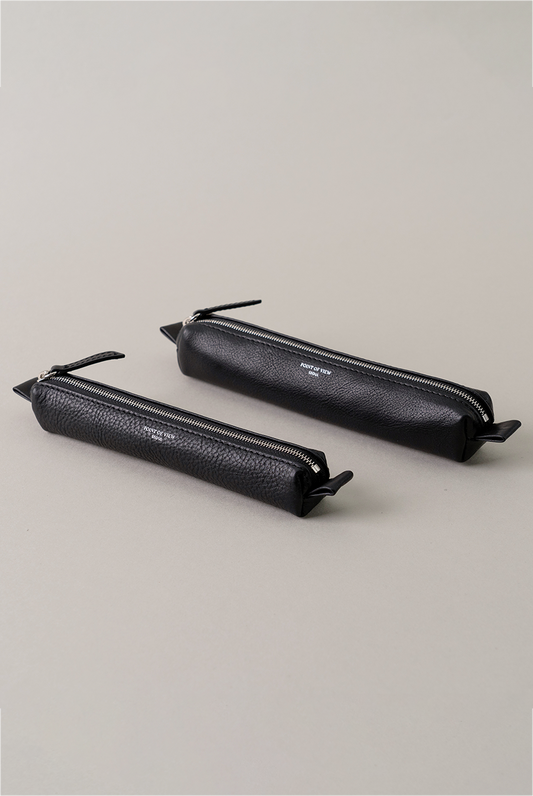 Round Leather Pen Case - Point of View