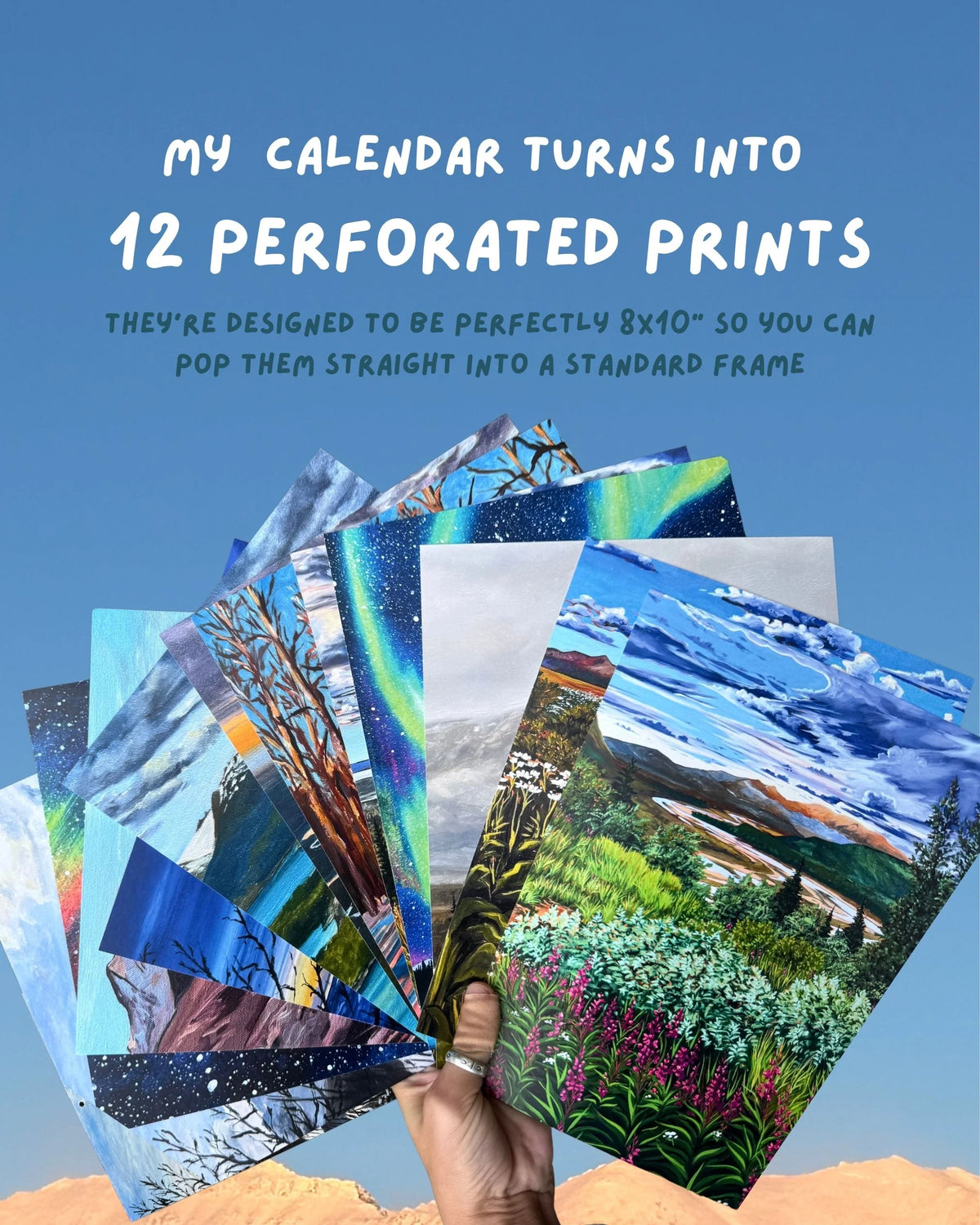 2027 Alaskan Art Calendar by AnneMarie Henderson