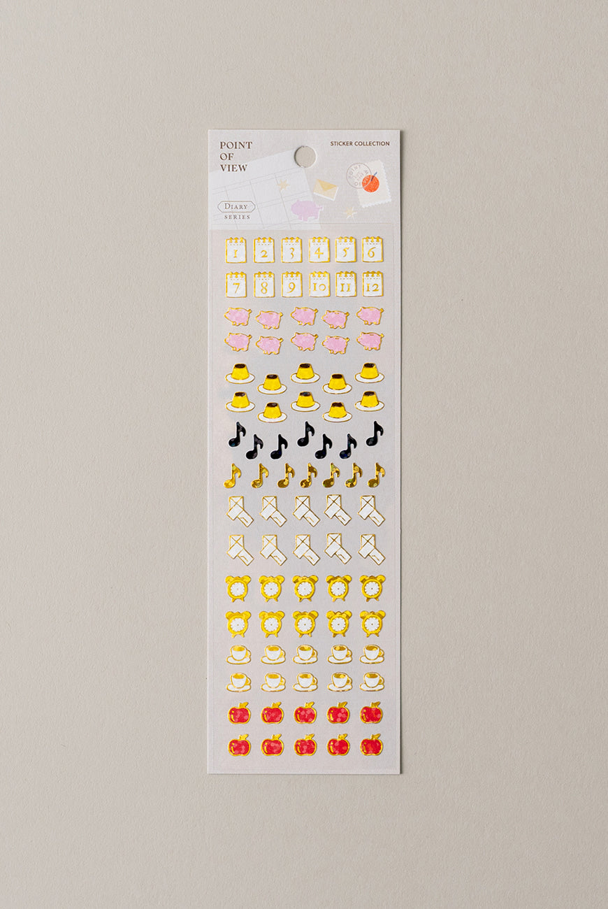 Piglet Diary Sticker