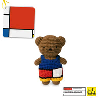 Boris handmade and his Mondriaan overall