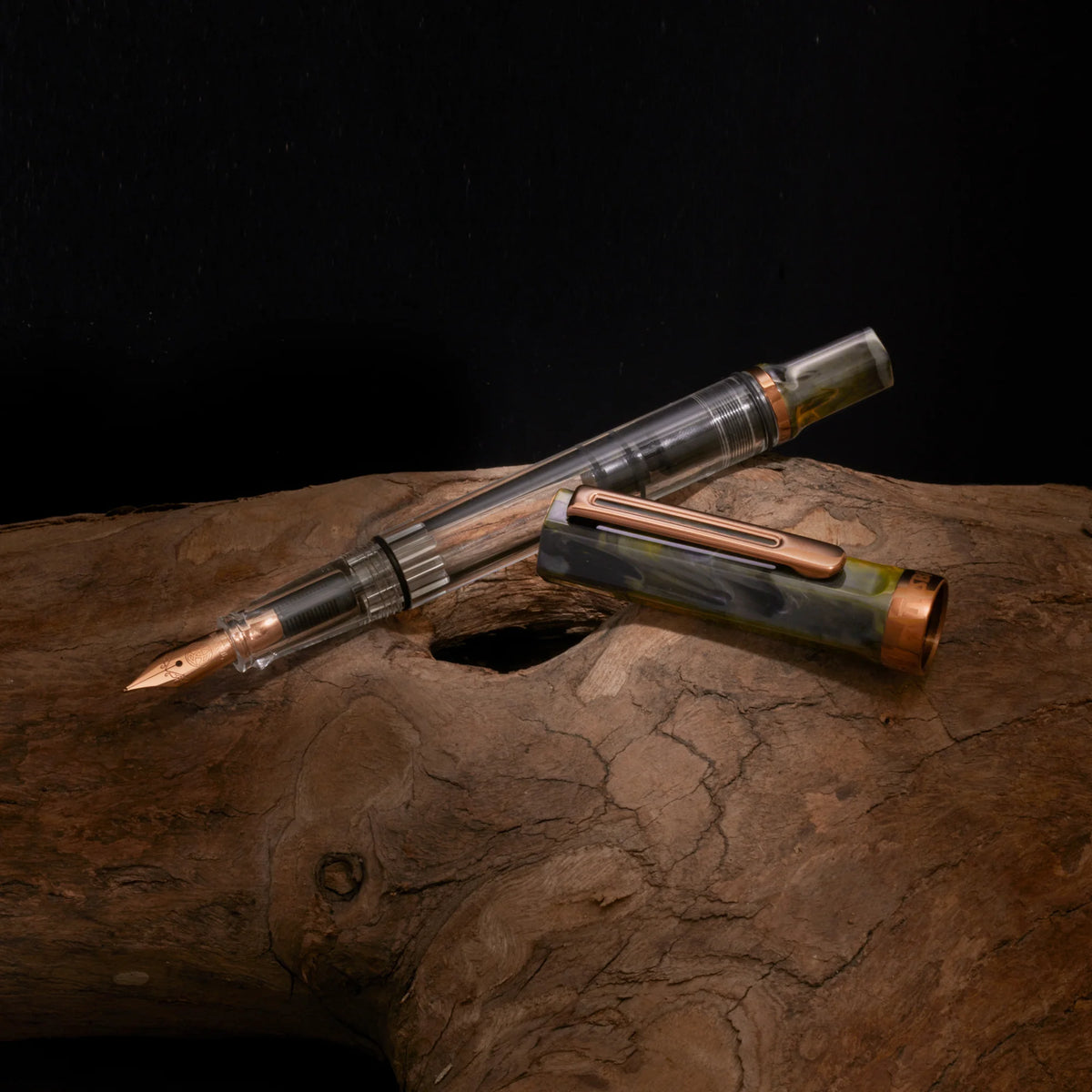 TWSBI ECO Serpentine w/Bronze Fountain Pen