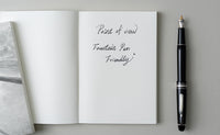 Blank Graphite Notebook - Point of View