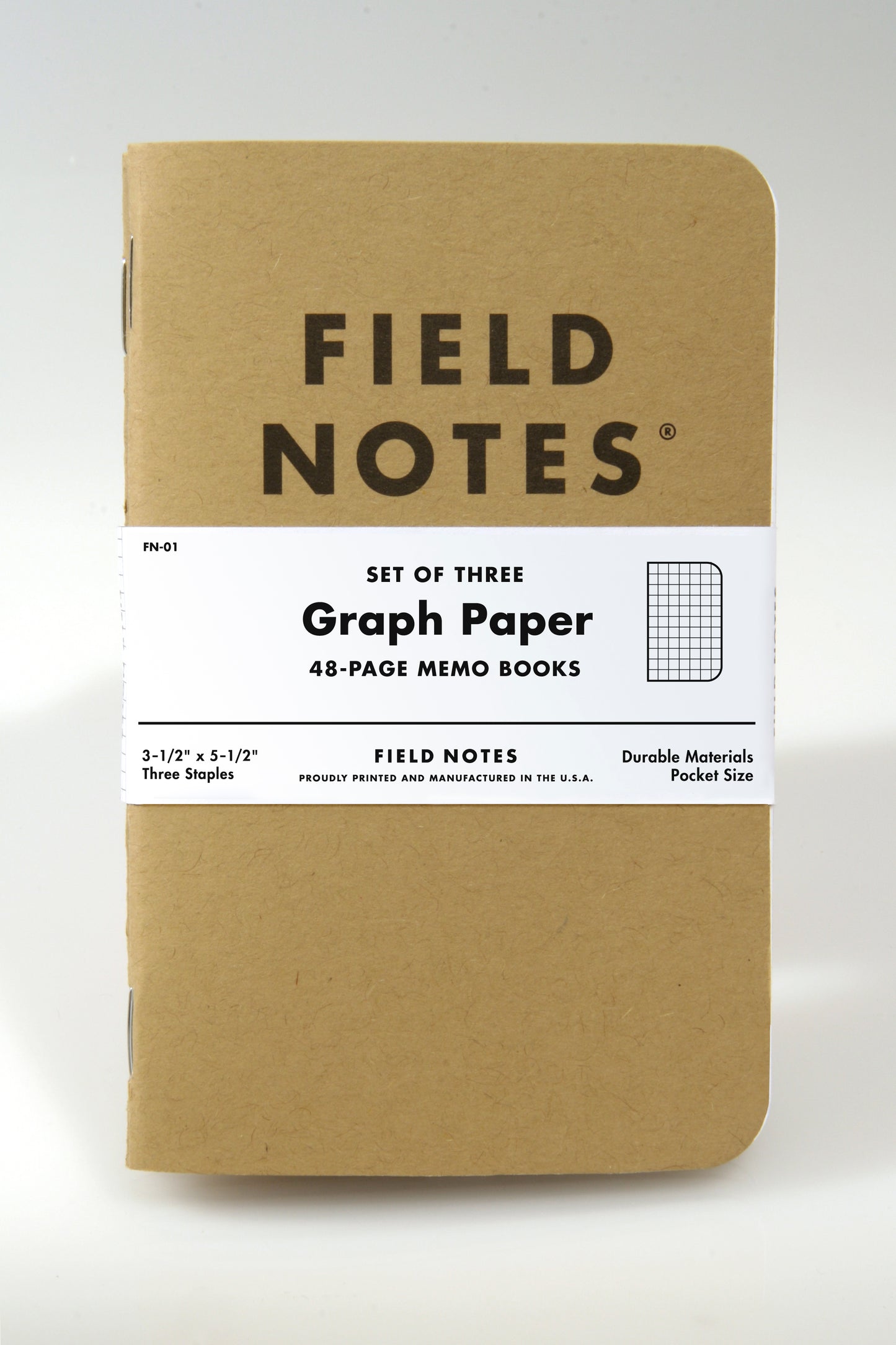 Original Kraft Feld Notes Set of 3
