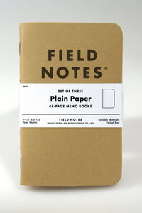 Original Kraft Feld Notes Set of 3