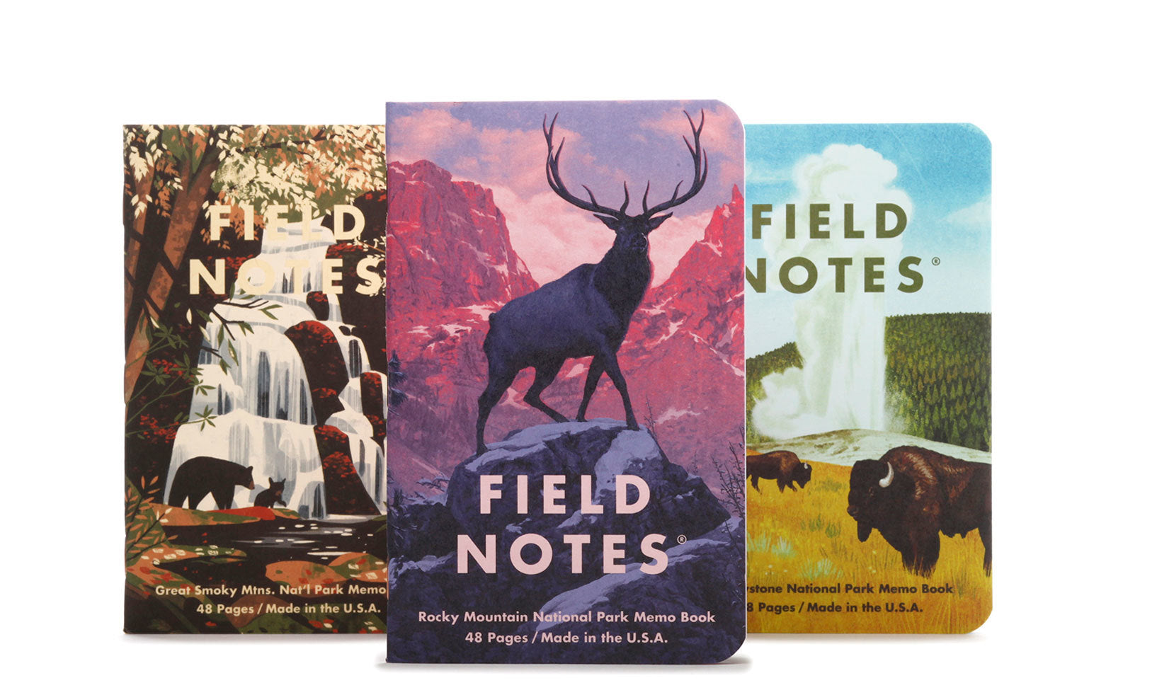Field Notes - National Parks 3-pack